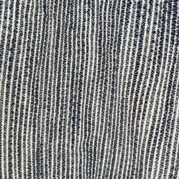 🆕 Free People | Light at Sunrise High Waisted Cropped Cotton Pants in Blue | - Picture 6 of 13